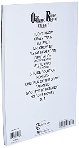 Ozzy Osbourne - Randy Rhoads Tribute