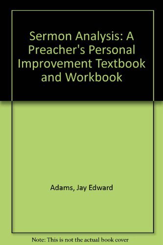 Sermon Analysis
