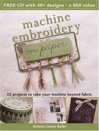 Machine Embroidery on Paper