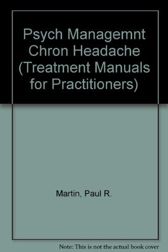 Psych Managemnt Chron Headache