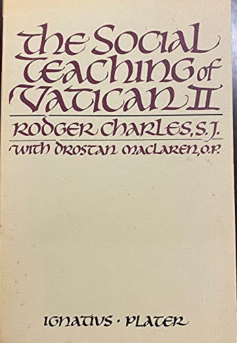 The Social Teaching of Vatican II