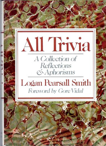 All trivia Trivia More trivia Afterthoughts Last words