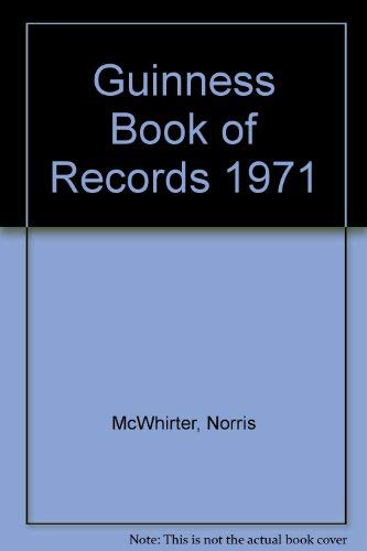 Guinness Book of Records 1971