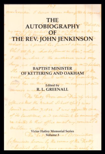 The Autobiography of the Rev. John Jenkinson (Victor Hatley Memorial Series)