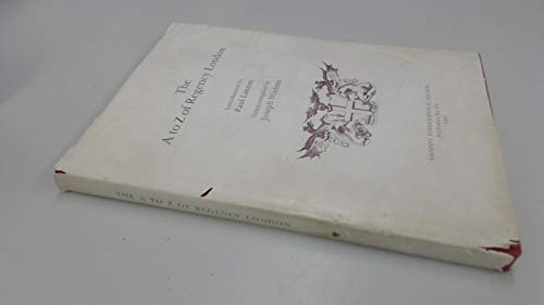 A. to Z. of Regency London