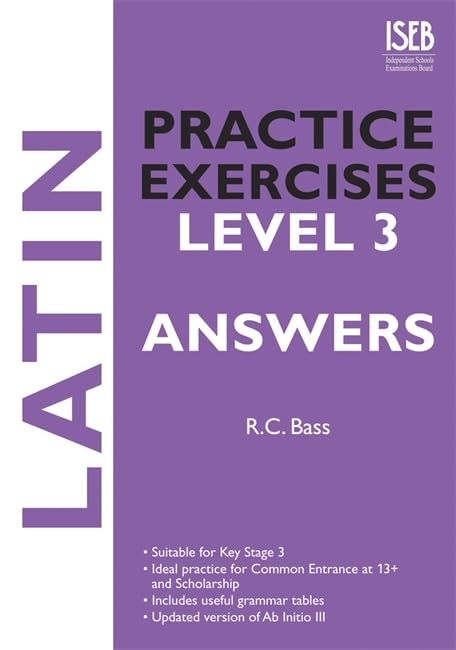 Latin Practice Exercises Level 3 Answer Book
