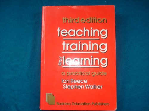 Teaching, Training and Learning