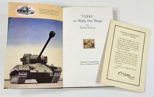Tanks are Mighty Fine Things