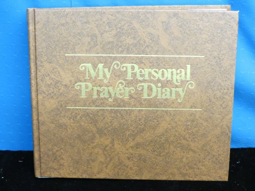 My personal prayer diary