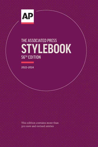 AP Stylebook, 56th Edition