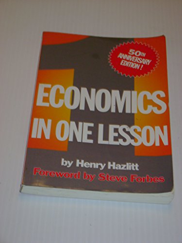 Economics in One Lesson