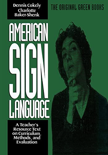 American Sign Language Green Books, Teachers Curriculum