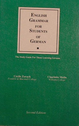 English Grammar for Students of German