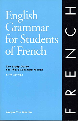 English Grammar for Students of French