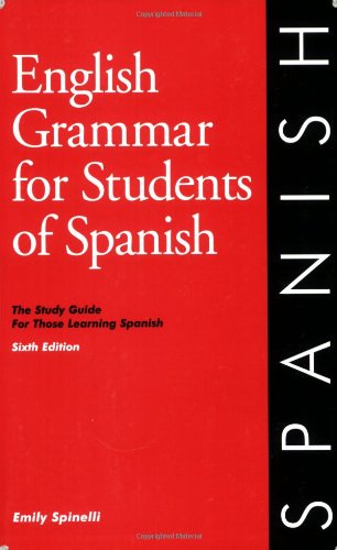 English Grammar for Students of Spanish