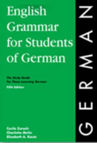English Grammar for Students of German