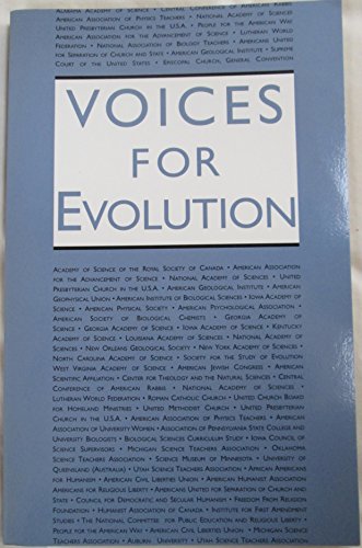 Voices for Evolution
