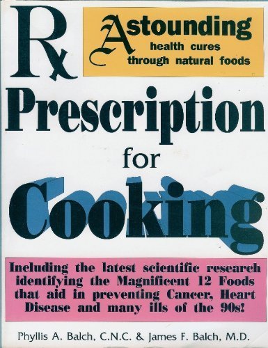 RX Prescription for Cooking and Dietary Wellness