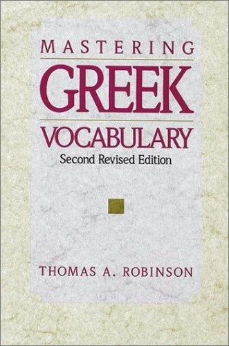 Mastering Greek Vocabulary