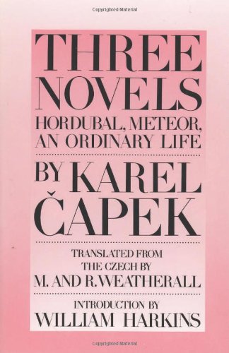 Three Novels By Karel Capek