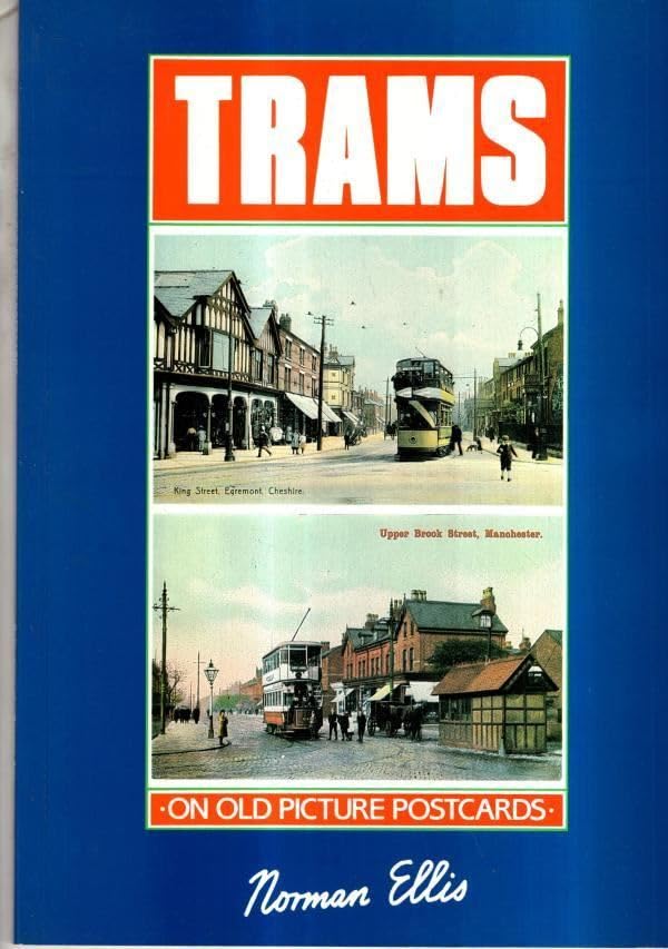 Trams in Britain on Old Picture Postcards