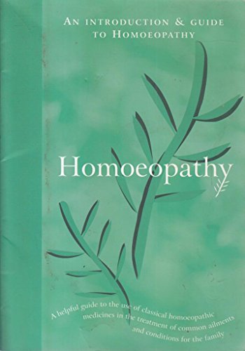 Homoeopathy
