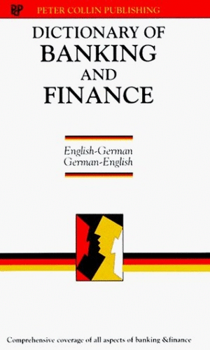 Dictionary of Banking and Finance
