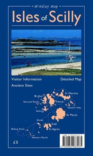 Map of the Isles of Scilly