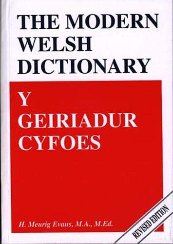 Geiriadur Cyfoes, Y / Modern Welsh Dictionary, The