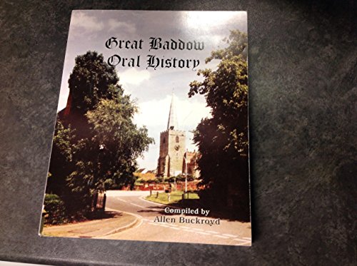 Great Baddow Oral History