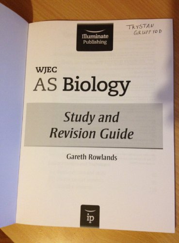 WJEC AS Biology - Study and Revision Guide