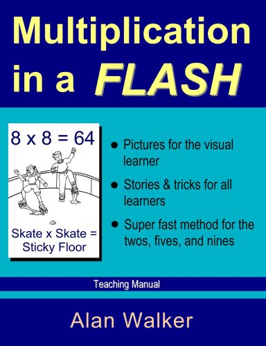 Multiplication in a Flash Paperback Alan Walker