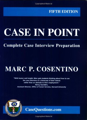 Case in Point: Complete Case Interview P