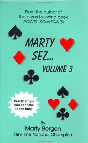 Marty Sez...