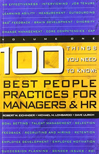 Things You Need to Know Best Practices for Managers and HR