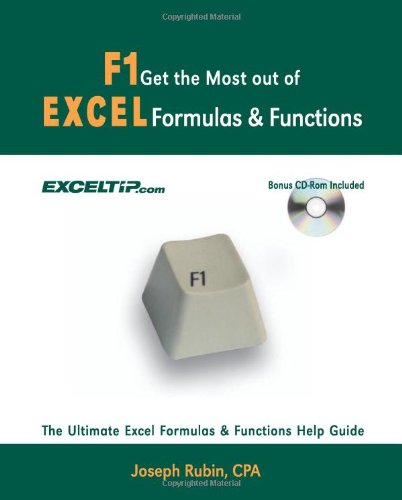 F1 Get the Most Out of Excel Formulas and Functions