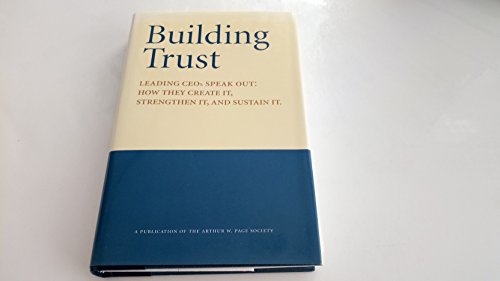 Building Trust Edition: First