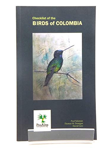 Checklist of the Birds of Colombia