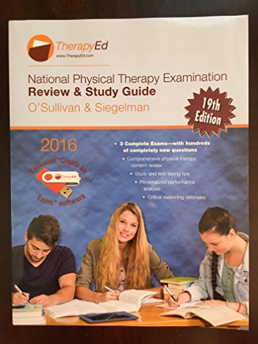 National Physical Therapy Examination Review and Study Guide