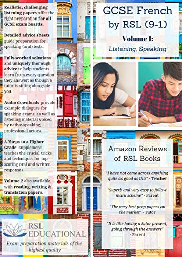 GCSE French by RSL (9-1), Volume 1: Listening, Speaking