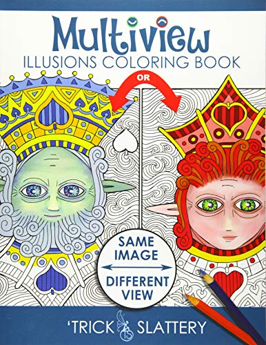 Multiview Illusions Coloring Book
