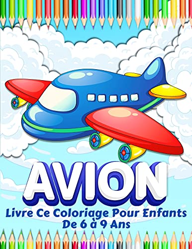 Avions Livre De Coloriage Pour Les Enfants