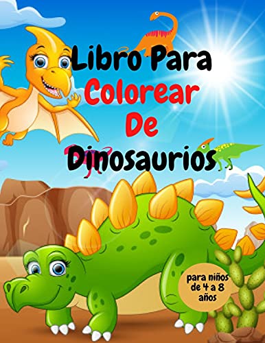 Libro Para Colorear de Dinosaurios