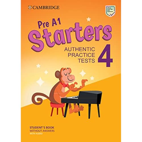Pre A1 Starters 4 Student's Book without Answers with Audio