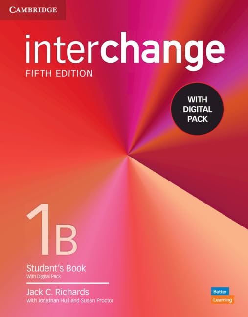 Interchange Level 1B Student's Book with Digital Pack