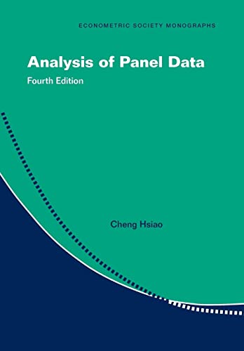 Analysis of Panel Data
