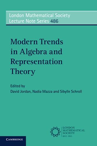 Modern Trends in Algebra and Representation Theory