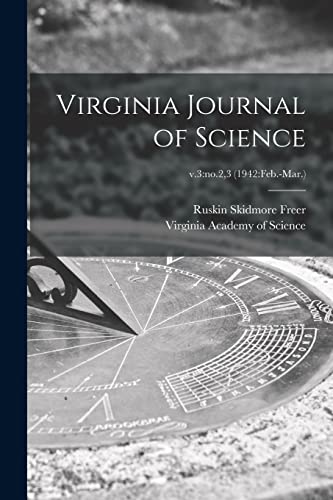 Virginia Journal of Science; v.3
