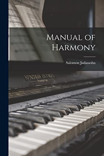 Manual of Harmony