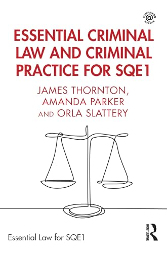 Essential Criminal Law and Criminal Practice for SQE1